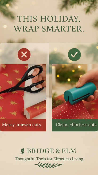🎁 WrapEase™ Cutter from Bridge & Elm