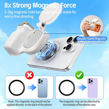 The Clutch Grip - Magnetic Phone Camera Grip