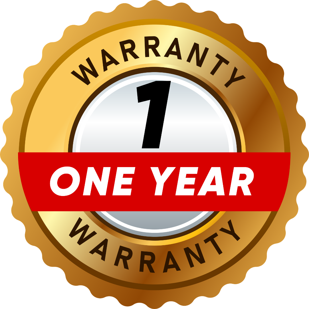 1-Year Warranty