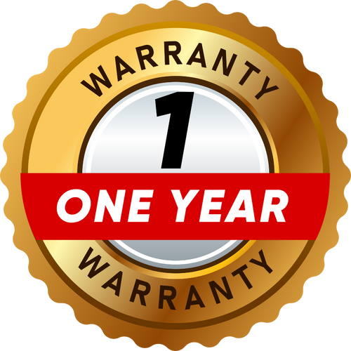 1-Year Warranty