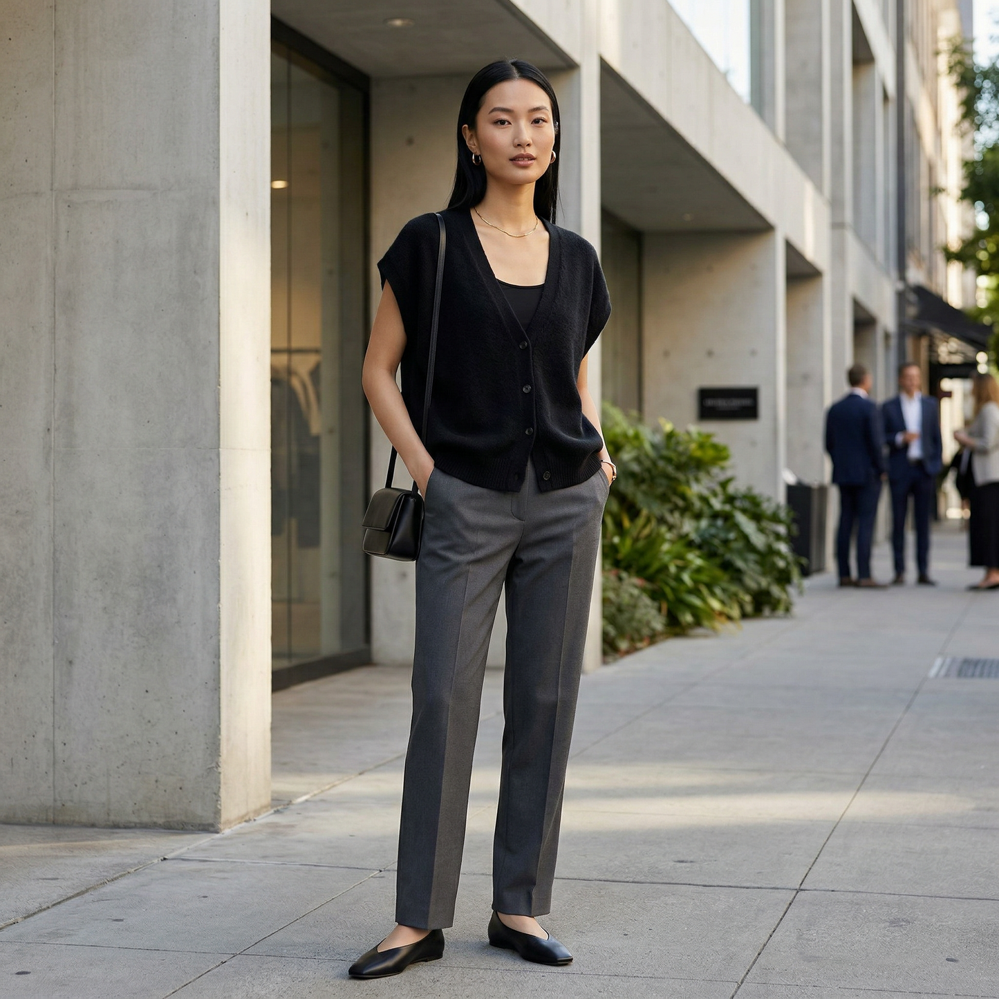 The Effortless Layer™ - Short Sleeve Knit Cardigan