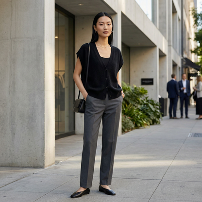 The Effortless Layer™ - Short Sleeve Knit Cardigan