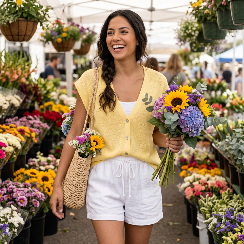 The Effortless Layer™ - Short Sleeve Knit Cardigan