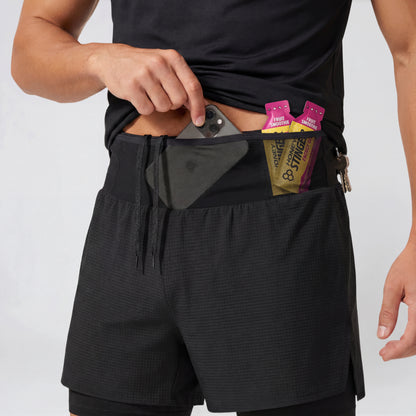 The Endurance Short: 2-in-1 Built-In Belt Marathon Shorts