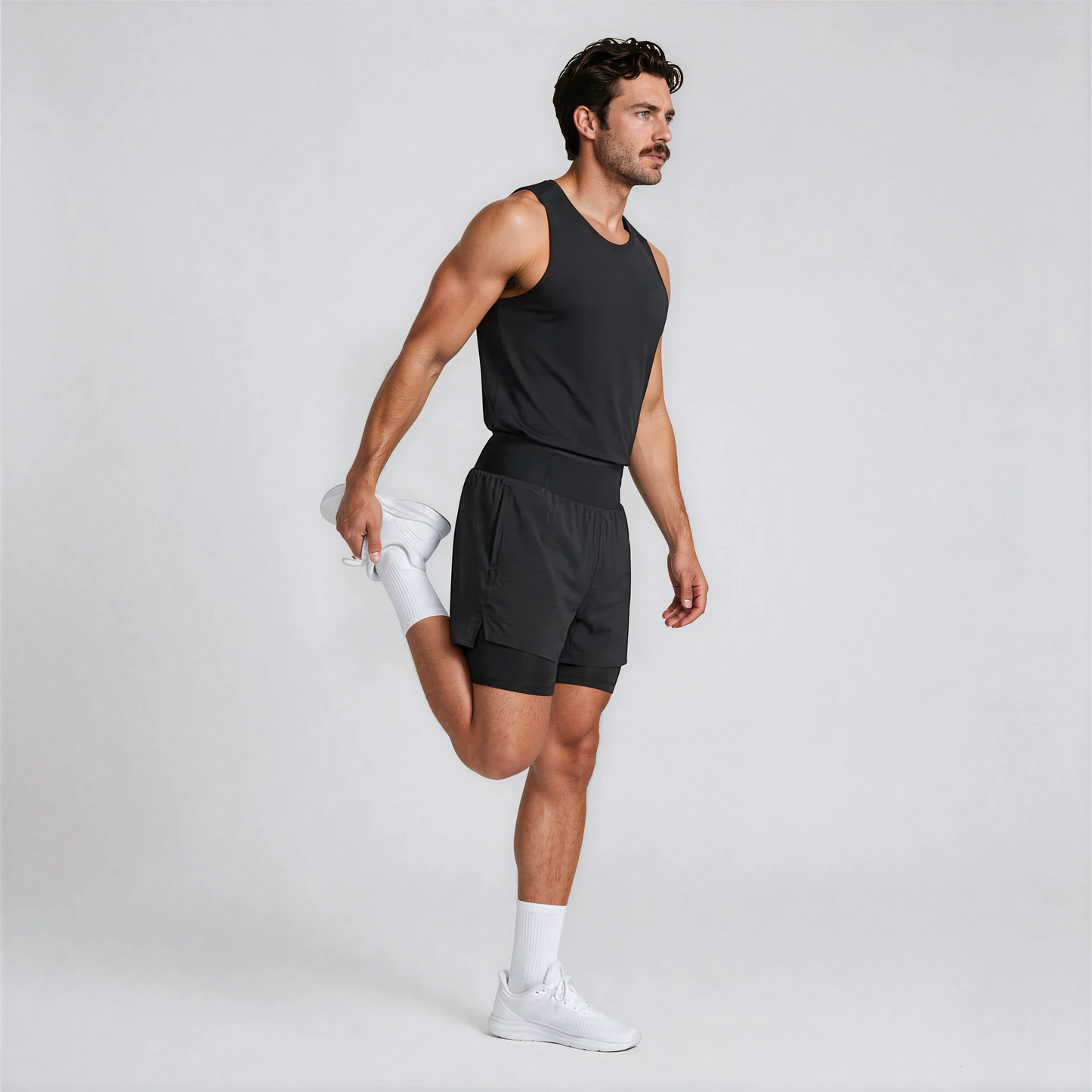 The Endurance Short: 2-in-1 Built-In Belt Marathon Shorts