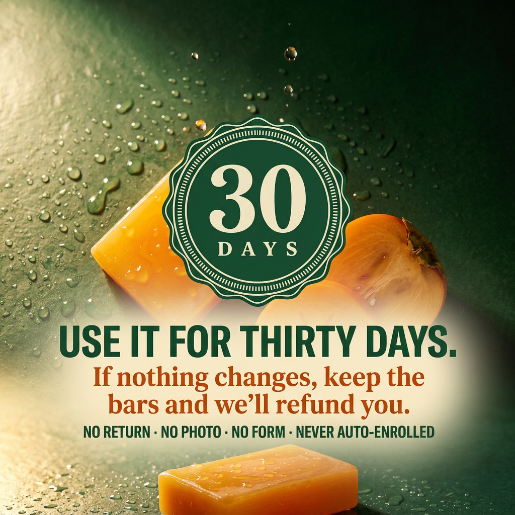 Japanese Persimmon Soap — For The Odor Ordinary Soap Can’t Remove