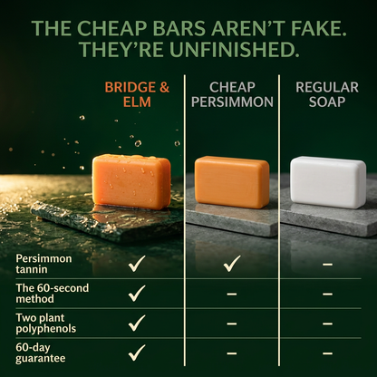 Japanese Persimmon Soap — For The Odor Ordinary Soap Can’t Remove