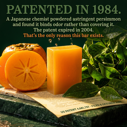 Japanese Persimmon Soap — For The Odor Ordinary Soap Can’t Remove