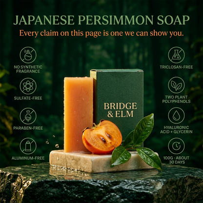 Japanese Persimmon Soap — For The Odor Ordinary Soap Can’t Remove